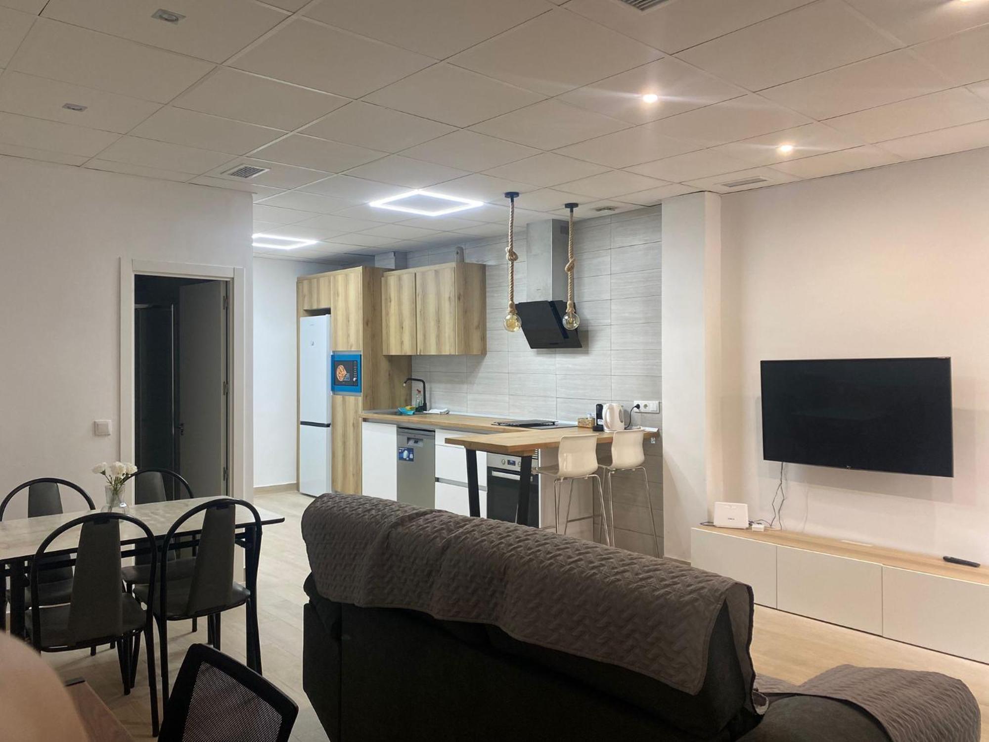 Planta Baja Moderna Y Nueva A Estrenar En El Centro Ciudad 2 Habitaciones Y 2 Banos Elx Zewnętrze zdjęcie